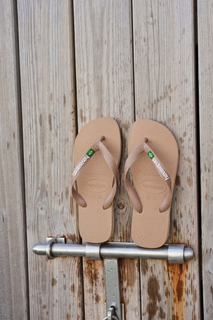 Havaianas, Brasil Logo Klipklapper, Rose gold